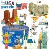 Puzzle Mapa USA - Map of the USA
