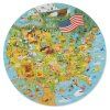 Puzzle Mapa USA - Map of the USA