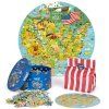 Puzzle Mapa USA - Map of the USA
