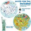 Puzzle Mapa USA - Map of the USA