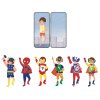 Magnetický Mix & Match Superhrdina_Apli Kids_postavy