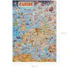 bopster Map of Europe Illustrated Puzzle 3