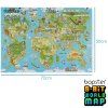 Boppi 8 Bit World Map Pixel Jigsaw Puzzle Knihy Radosti