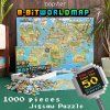 Boppi 8 Bit World Map Pixel Jigsaw Puzzle Knihy Radosti 2