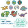 boppi 10 in 1 Puzzles Dinosaurs 5
