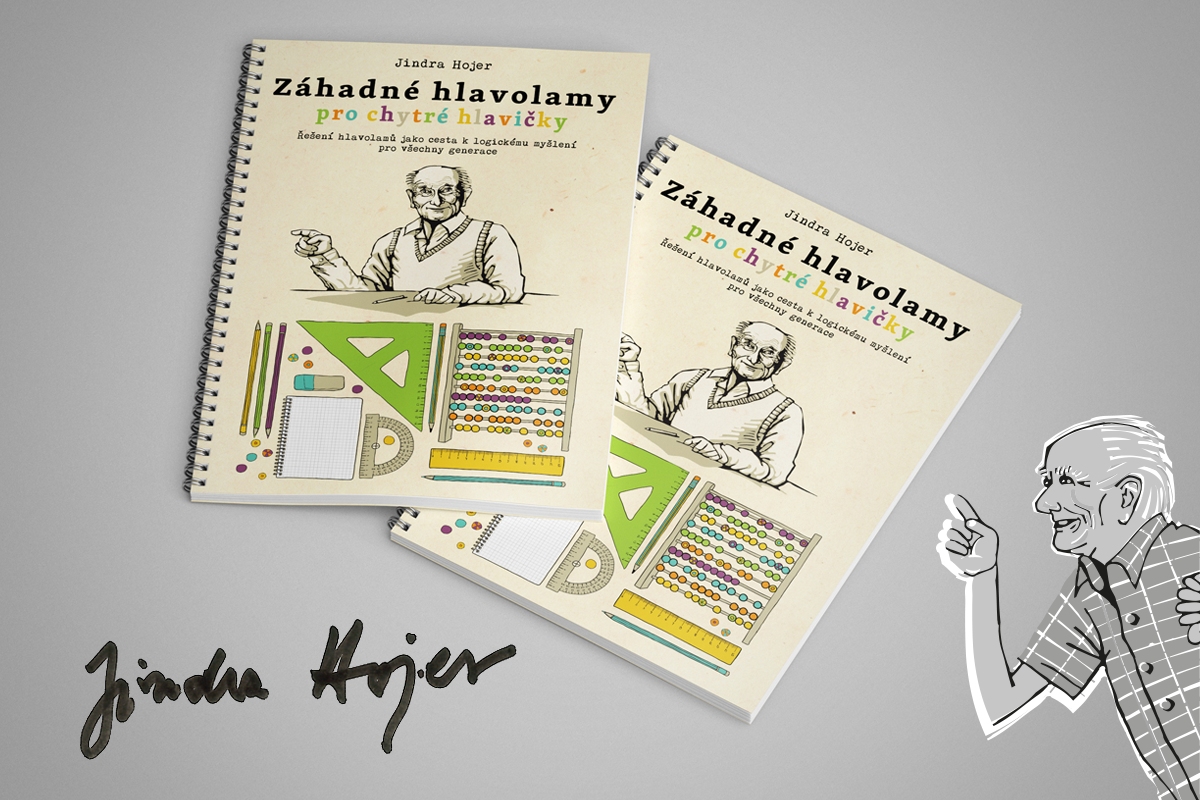 Jindra Hojer z Rychlých šípů vydá knihu hlavolamů