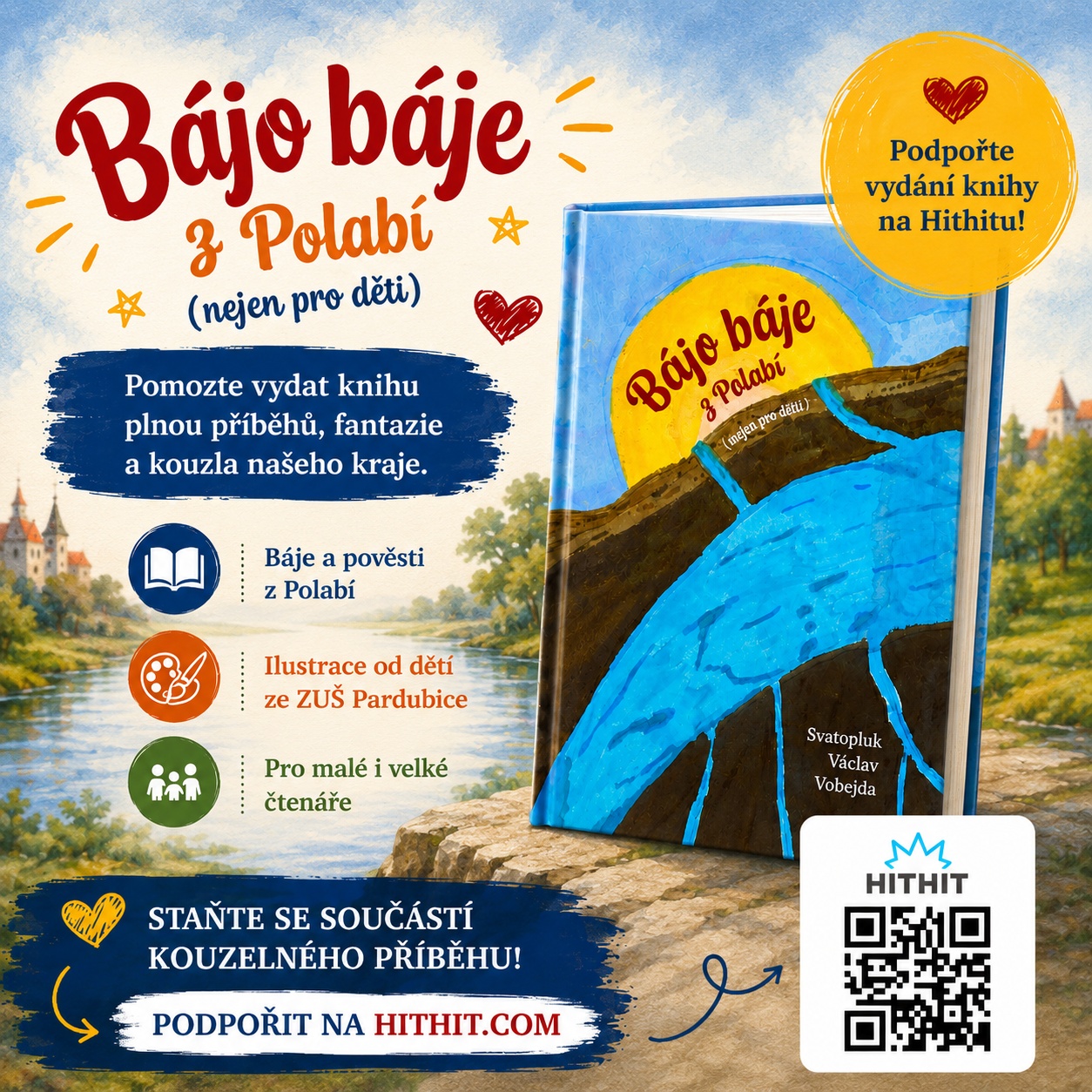 Bájo báje z Polabí (nejen pro děti) na Hithitu