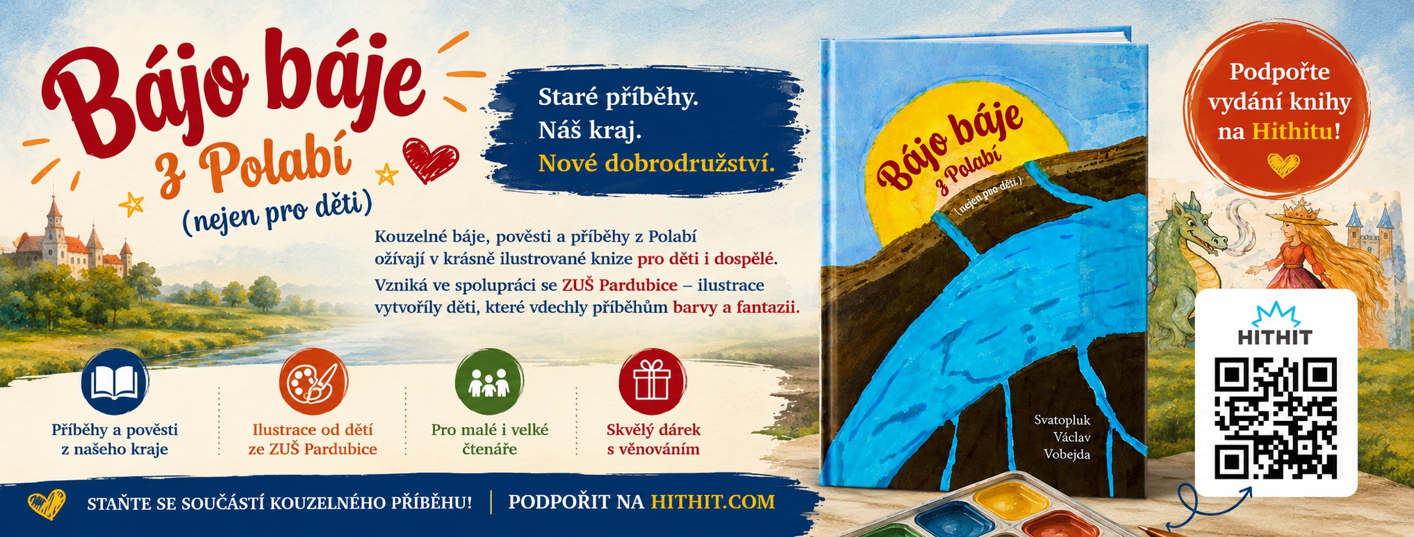 Bájo báje z Polabí (nejen pro děti) na Hithitu