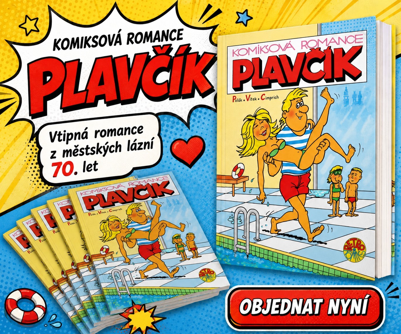 Plavčík - komiksová romance