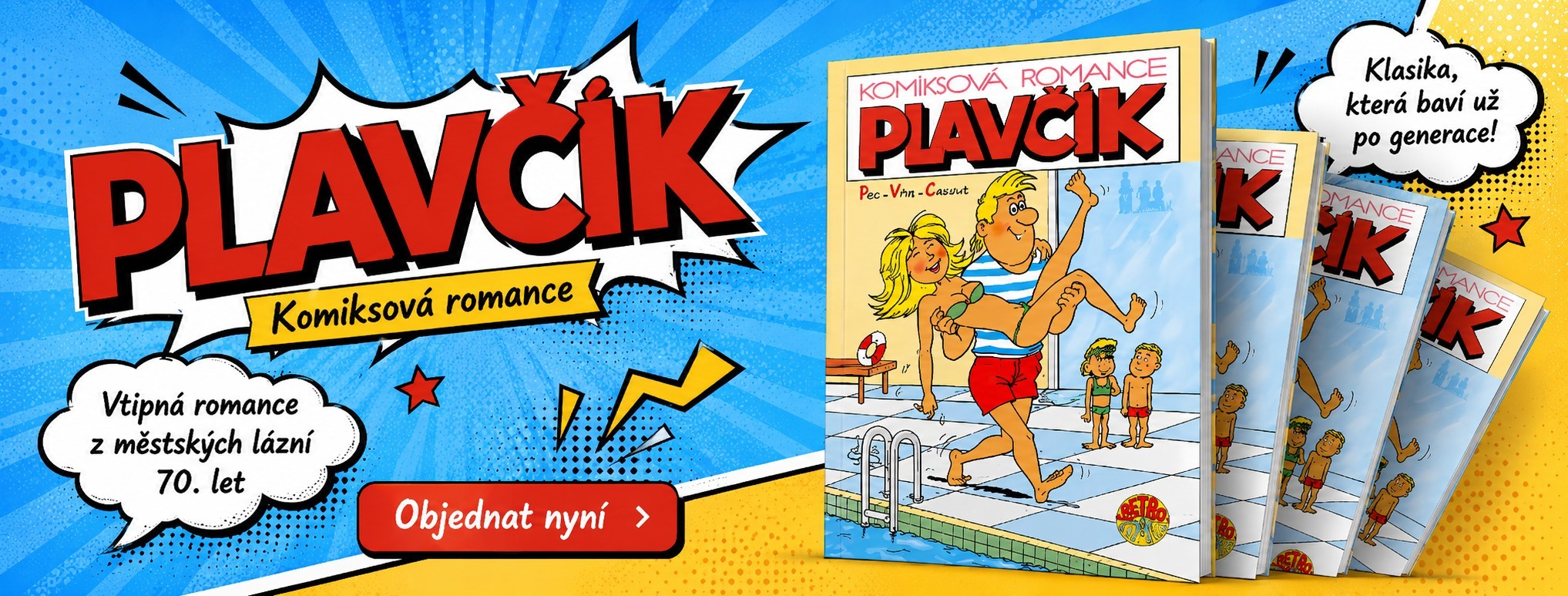 Plavčík - komiksová romance