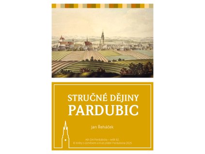 A5 brozura strucne dejiny pardubic obalka
