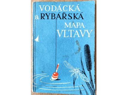 Vodácká a rybářská mapa Vltavy