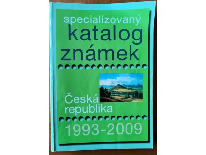 specializovaný katalog známek Česká republika 1993 2009