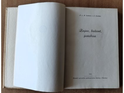Zajac, bažant jarabica 1