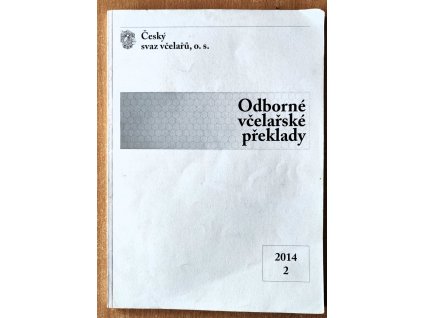 Odborné včelařské překlady 2014 02