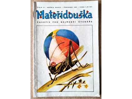 Mateřídouška 1981 čerenec
