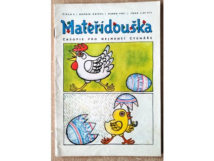 Mateřídouška 1981 duben