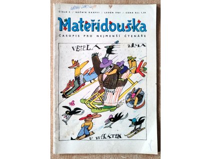 Mateřídouška 1981 leden