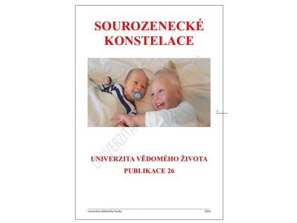 26 Sourozenecké konstelace +