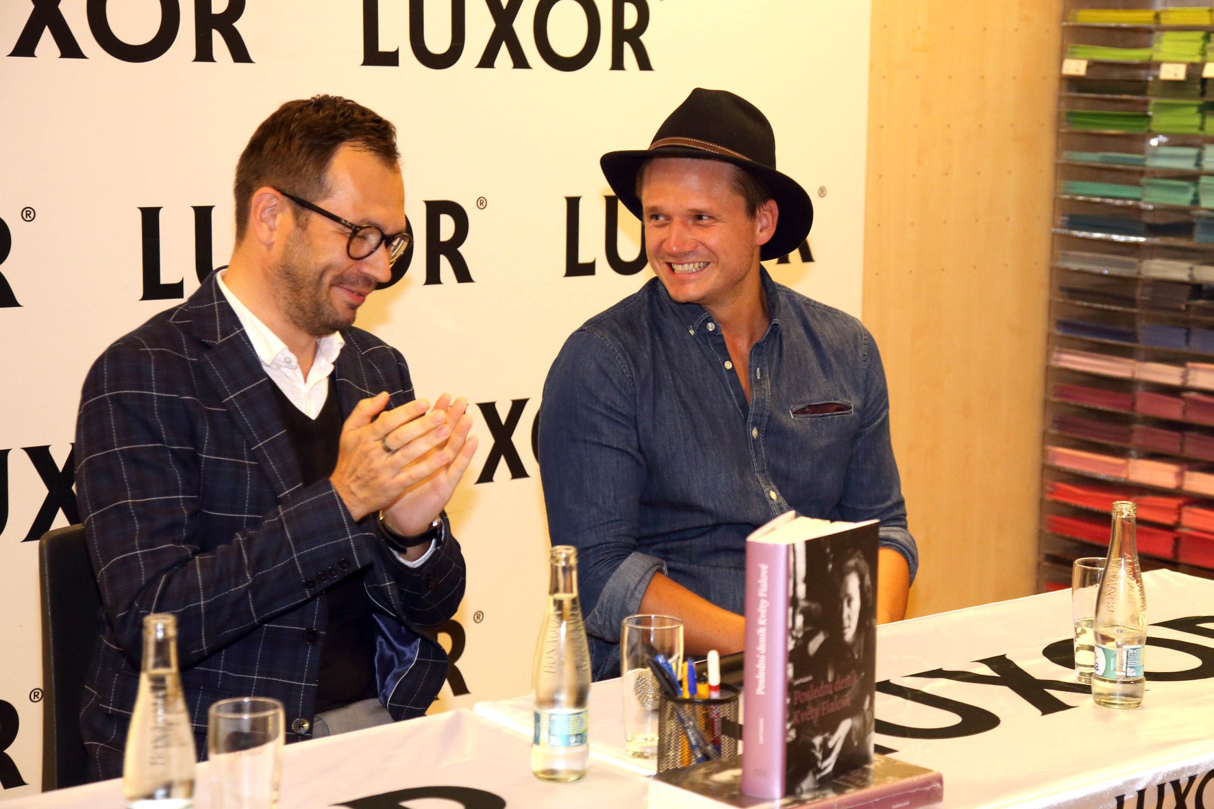 Křest knihy Josefa Kubáníka Poslední deník Květy Fialové