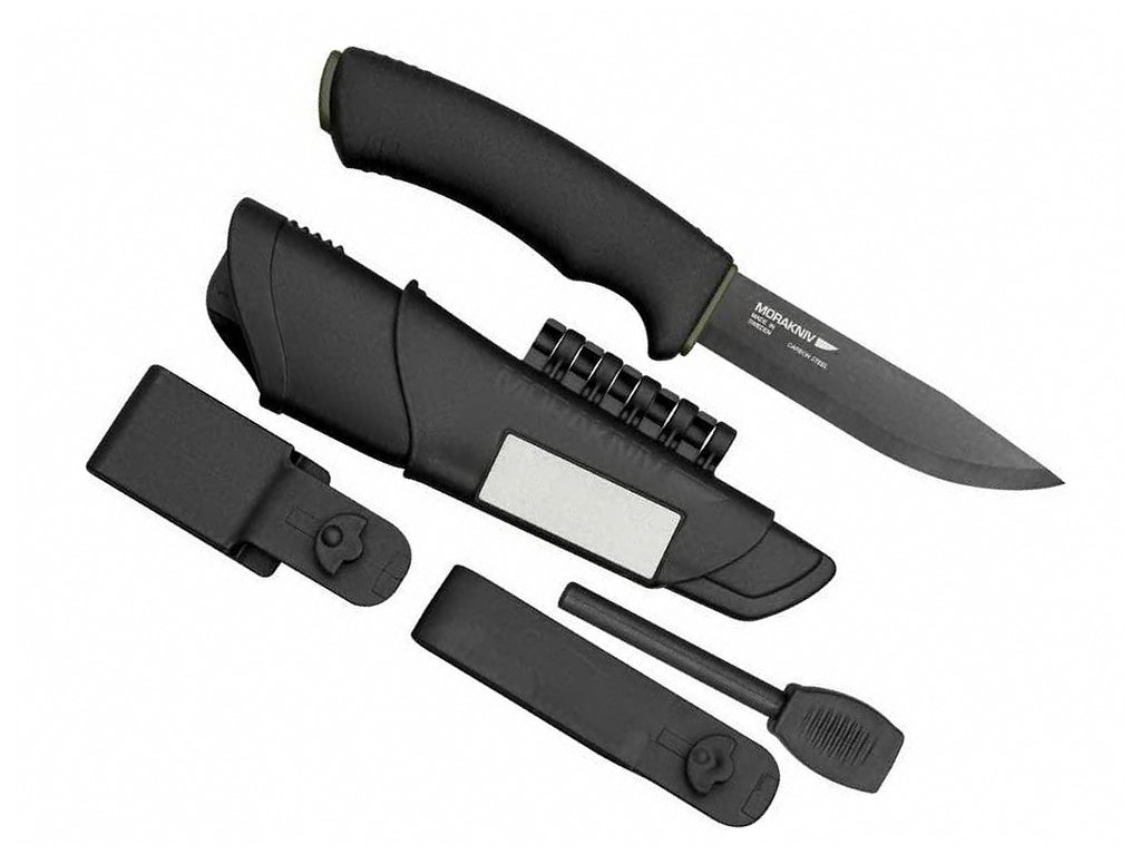 Morakniv Mora of Sweden Bushcraft Black Survival Knife 4.125