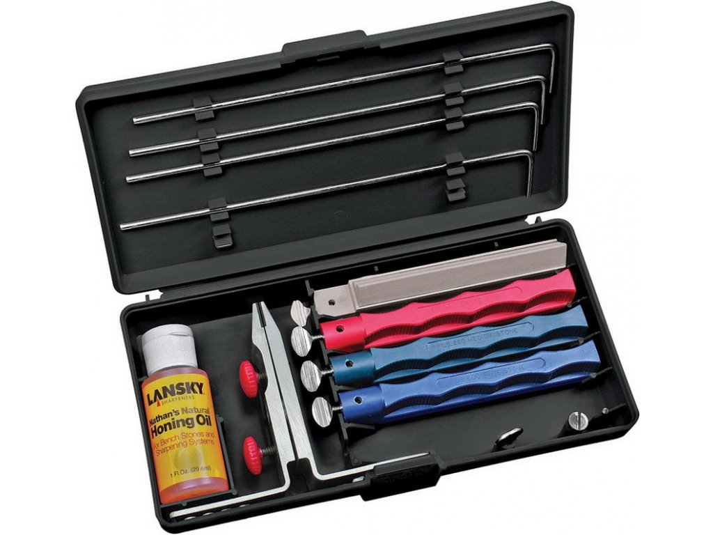 Lansky 4-rod Turn Box Crock Stick Sharpener Review
