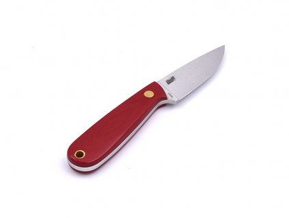 Brisa Necker 70 Flat / Red Micarta / Kydex