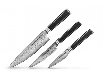 Samura Damascus Kitchen Knife Set