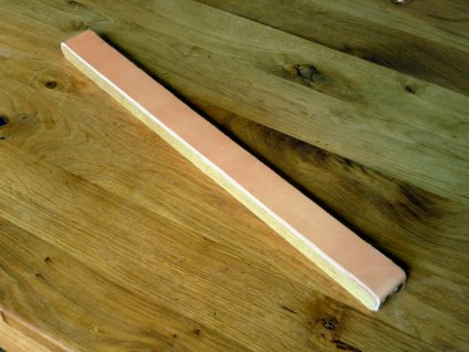 Leather Strop for knife and razor stropping 23x8 cm