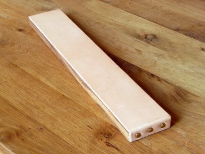 Leather Paddle Strop for knife and razor stropping 45x8 cm