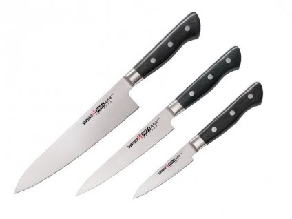 Samura PRO-S - 3 knives Kitchen Knife Set
