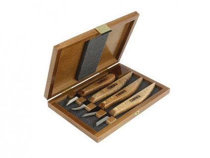 Narex Bystřice Profi Woodcarving Knives Set in Wooden Box