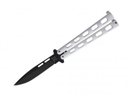 Bear & Son 115 Butterfly 1095 White balisong