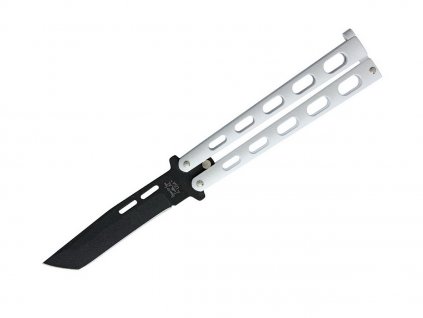 Bear & Son 115 Butterfly 1095 Tanto White balisong
