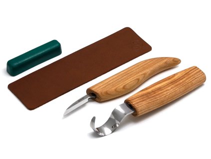 BeaverCraft S02 Wood Carving Knife Set for Spoon Carving