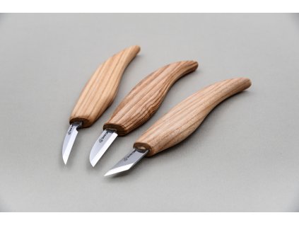 BeaverCraft S12 Starter Wood Carving Knife Set 3 Knives