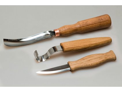 BeaverCraft S14 Wood Carving Knife Set with Gouge for Spoon Carving