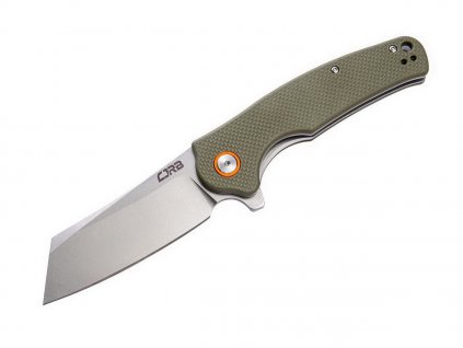 CJRB Crag J1904 Green G10 pocket knife