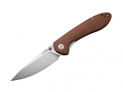 CJRB Feldspar J1912 Brown G10 pocket knife