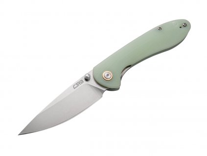 CJRB Feldspar J1912 Natural Jade G10 pocket knife