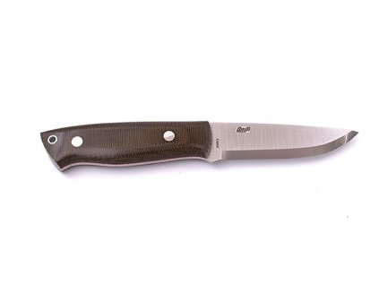 Brisa Trapper 95 Elmax Scandi / Green Micarta / Sheath Bushcraft 95