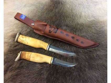 Wood Jewel Kaksoispuukko Avauspuukkolla scandinavian double knife