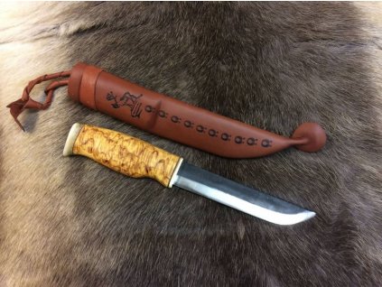 Wood Jewel KarhuLeuku scandinavian knife