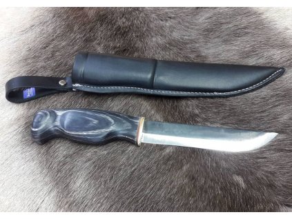 Wood Jewel Karhuleuku Black scandinavian knife