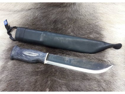 Wood Jewel Leuku Black scandinavian knife