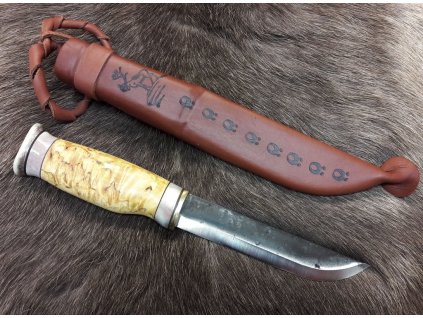 Wood Jewel Poromiehen Puukko scandinavian knife