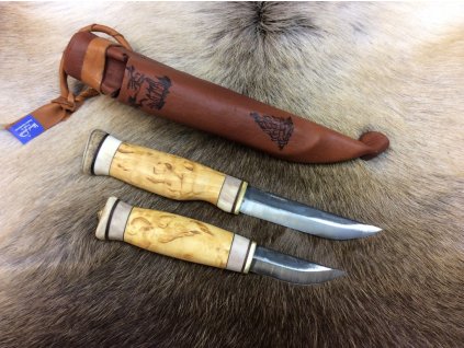 Wood Jewel Kaksoispuukko scandinavian double knife