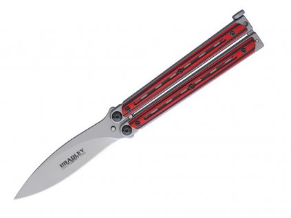 Bradley Kimura Butterfly Red and Black G10 balisong