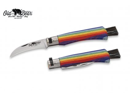 Old Bear Rainbow mushroom knife