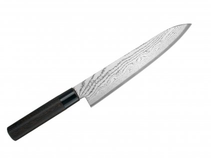 Tojiro Shippu Black Damascus Gyuto 21 cm FD-1594 japanese chef's knife